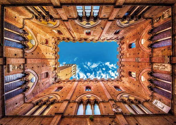 Piatnik (546044) - "Palazzo Publico Siena" - 1000 pezzi