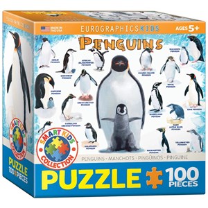 Eurographics (8100-0044) - "Penguins" - 100 pezzi