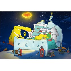 Schmidt Spiele (56228) - "Molly Monster gets a sibling" - 60 pezzi