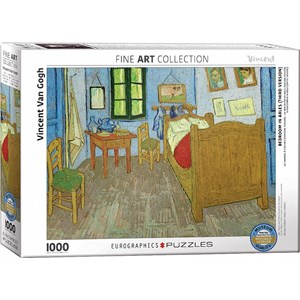 Eurographics (6000-0838) - Vincent van Gogh: "Bedroom in Arles" - 1000 pezzi