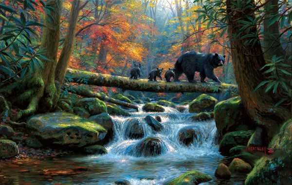 SunsOut (53064) - Mark Keathley: "Precarious Crossing" - 1000 pezzi