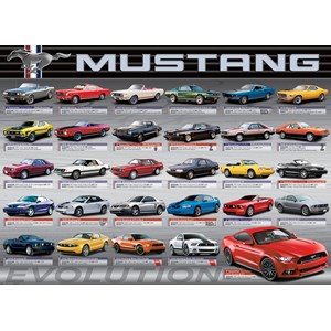 Eurographics (6000-0684) - "Ford Mustang Evolution 50th Anniversary" - 1000 pezzi