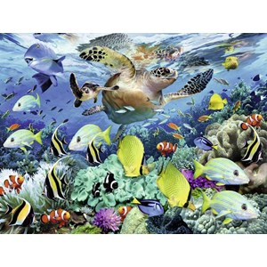 Ravensburger (10009) - Howard Robinson: "Underwater Paradise" - 150 pezzi