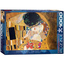 Eurographics (6000-0142) - Gustav Klimt: "The Kiss (Detail)" - 1000 pezzi