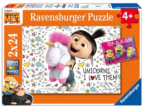 Ravensburger (07811) - "Despicable Me3" - 24 pezzi