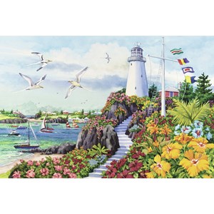 Ravensburger (17073) - Nancy Wernersbach: "Coastal Paradise" - 3000 pezzi