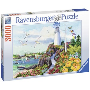 Ravensburger (17073) - Nancy Wernersbach: "Coastal Paradise" - 3000 pezzi