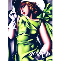 Eurographics (6000-1058) - Tamara de Lempicka: "Young Girl in Green" - 1000 pezzi