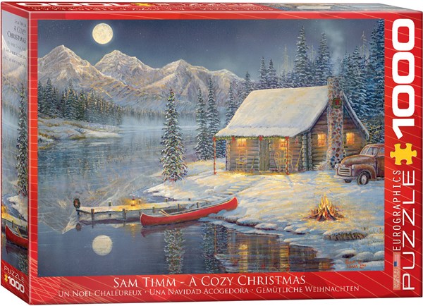 Eurographics (6000-0608) - Sam Timm: "Cozy Christmas" - 1000 pezzi