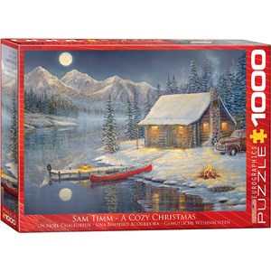 Eurographics (6000-0608) - Sam Timm: "Cozy Christmas" - 1000 pezzi