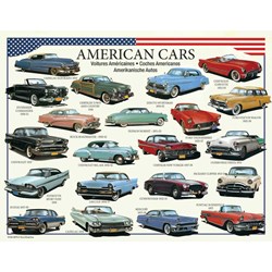 Eurographics (8104-3870) - "American Cars of the 50s" - 100 pezzi