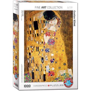 Eurographics (6000-4365) - Gustav Klimt: "The Kiss" - 1000 pezzi