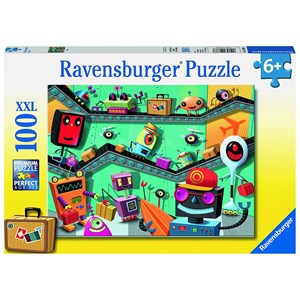 Ravensburger (10686) - "Robots" - 100 pezzi