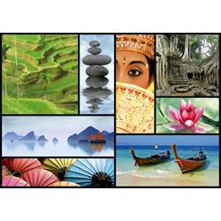 Educa (16294) - "Colors of Asia" - 1000 pezzi