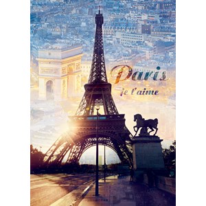Trefl (103946) - "Paris at Dawn" - 1000 pezzi