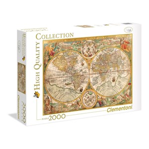 Clementoni (32557) - "Ancient Map, Petrus Plancius 1594" - 2000 pezzi