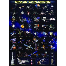 Eurographics (6000-2001) - "Space Explorers" - 1000 pezzi