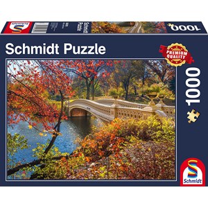 Schmidt Spiele (58305) - "Walk in Central Park New York City" - 1000 pezzi