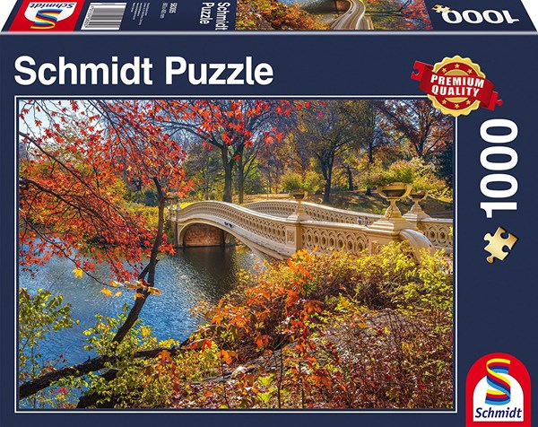 Schmidt Spiele (58305) - "Walk in Central Park New York City" - 1000 pezzi
