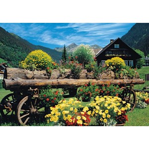 Jumbo (18335) - "Alpine Flowers" - 1000 pezzi