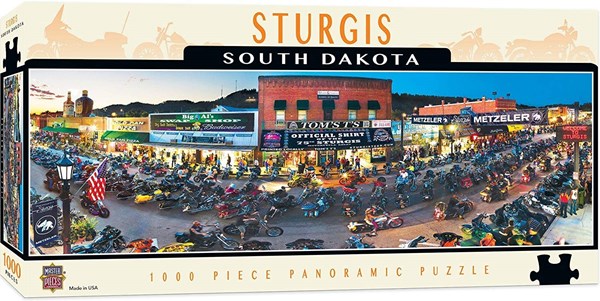 MasterPieces (71726) - James Blakeway: "Sturgis, South Dakota" - 1000 pezzi