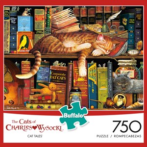 Buffalo Games (17079) - Charles Wysocki: "Cat Tales" - 750 pezzi