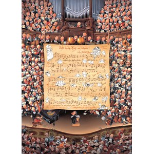 Heye (29564) - Jean-Jacques Loup: "Score" - 1000 pezzi