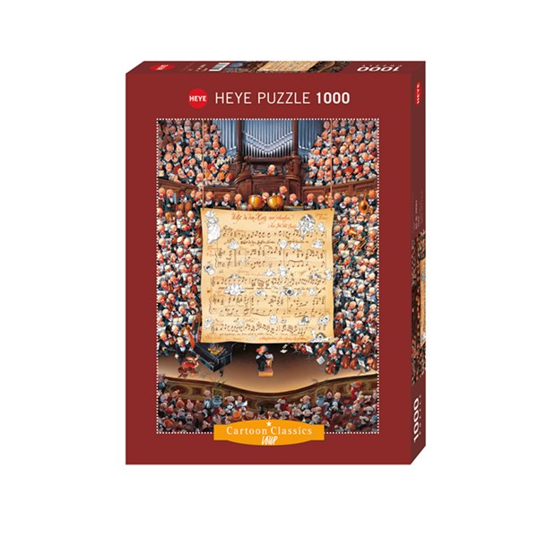 Heye (29564) - Jean-Jacques Loup: "Score" - 1000 pezzi