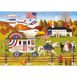Buffalo Games (2627) - Charles Wysocki: "So Proudly We Hail" - 300 pezzi