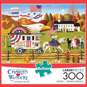 Buffalo Games (2627) - Charles Wysocki: "So Proudly We Hail" - 300 pezzi