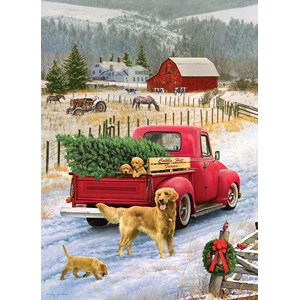 Cobble Hill (51833) - "Christmas on the Farm" - 1000 pezzi