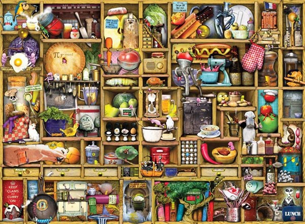 Ravensburger (19298) - Colin Thompson: "Kitchen Cupboard" - 1000 pezzi