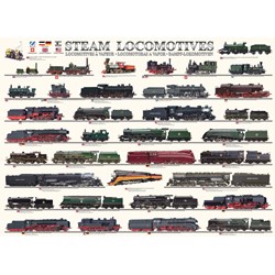 Eurographics (6000-0090) - "Steam Locomotives" - 1000 pezzi