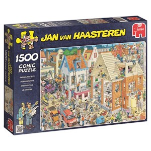 Jumbo (17461) - Jan van Haasteren: "Building Site" - 1500 pezzi