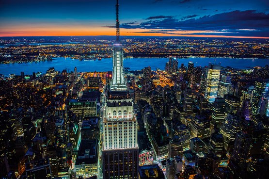 Piatnik (541148) - "New York at Night" - 1000 pezzi