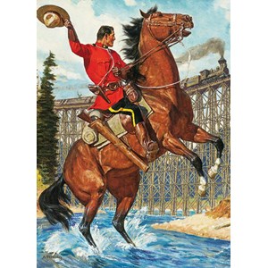 Eurographics (6000-0791) - "RCMP Train Salute" - 1000 pezzi