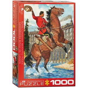 Eurographics (6000-0791) - "RCMP Train Salute" - 1000 pezzi