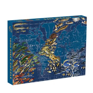 Chronicle Books / Galison - "Ocean Life" - 1000 pezzi