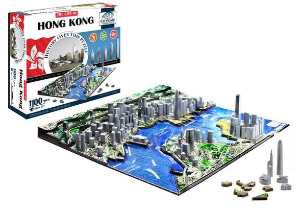 4D Cityscape (40026) - "Hong Kong" - 1100 pezzi