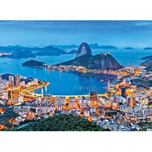 Clementoni (39258) - "Rio de Janeiro" - 1000 pezzi