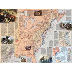 New York Puzzle Co (NPZNG1711) - "American Revolution" - 1000 pezzi