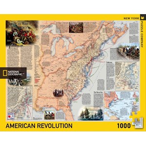 New York Puzzle Co (NPZNG1711) - "American Revolution" - 1000 pezzi