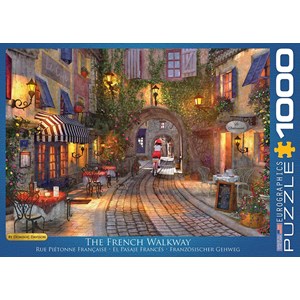 Eurographics (6000-0961) - Dominic Davison: "The French Walkway" - 1000 pezzi