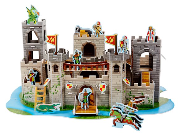 Melissa and Doug (9046) - "Medieval Castle" - 100 pezzi