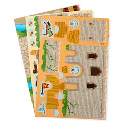 Melissa and Doug (9046) - "Medieval Castle" - 100 pezzi