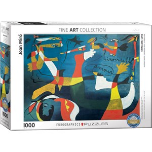 Eurographics (6000-0859) - Joan Miro: "Swallow, Love" - 1000 pezzi