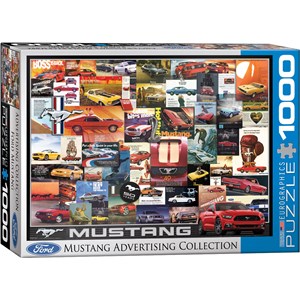Eurographics (6000-0748) - "Ford Mustang" - 1000 pezzi