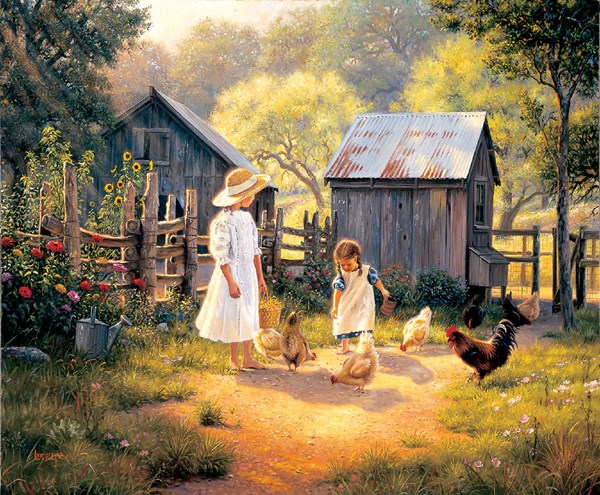 SunsOut (53036) - Mark Keathley: "Doing our Chores" - 1000 pezzi