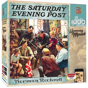MasterPieces (71366) - Norman Rockwell: "Return to the Marin home" - 1000 pezzi