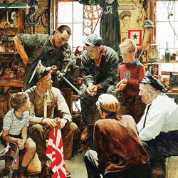 MasterPieces (71366) - Norman Rockwell: "Return to the Marin home" - 1000 pezzi